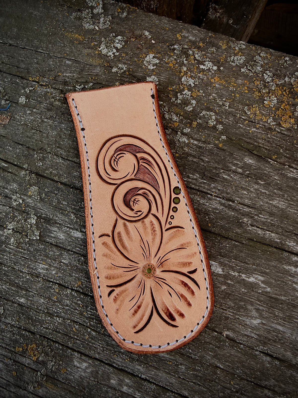 Leather Cast Iron Pan Handle