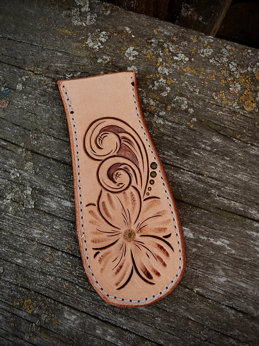 Leather Cast Iron Pan Handle