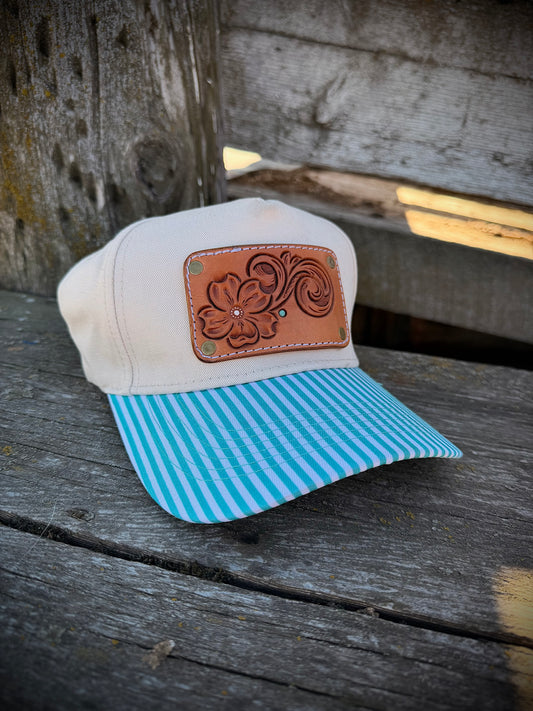 Blue Stripes Trucker Hat