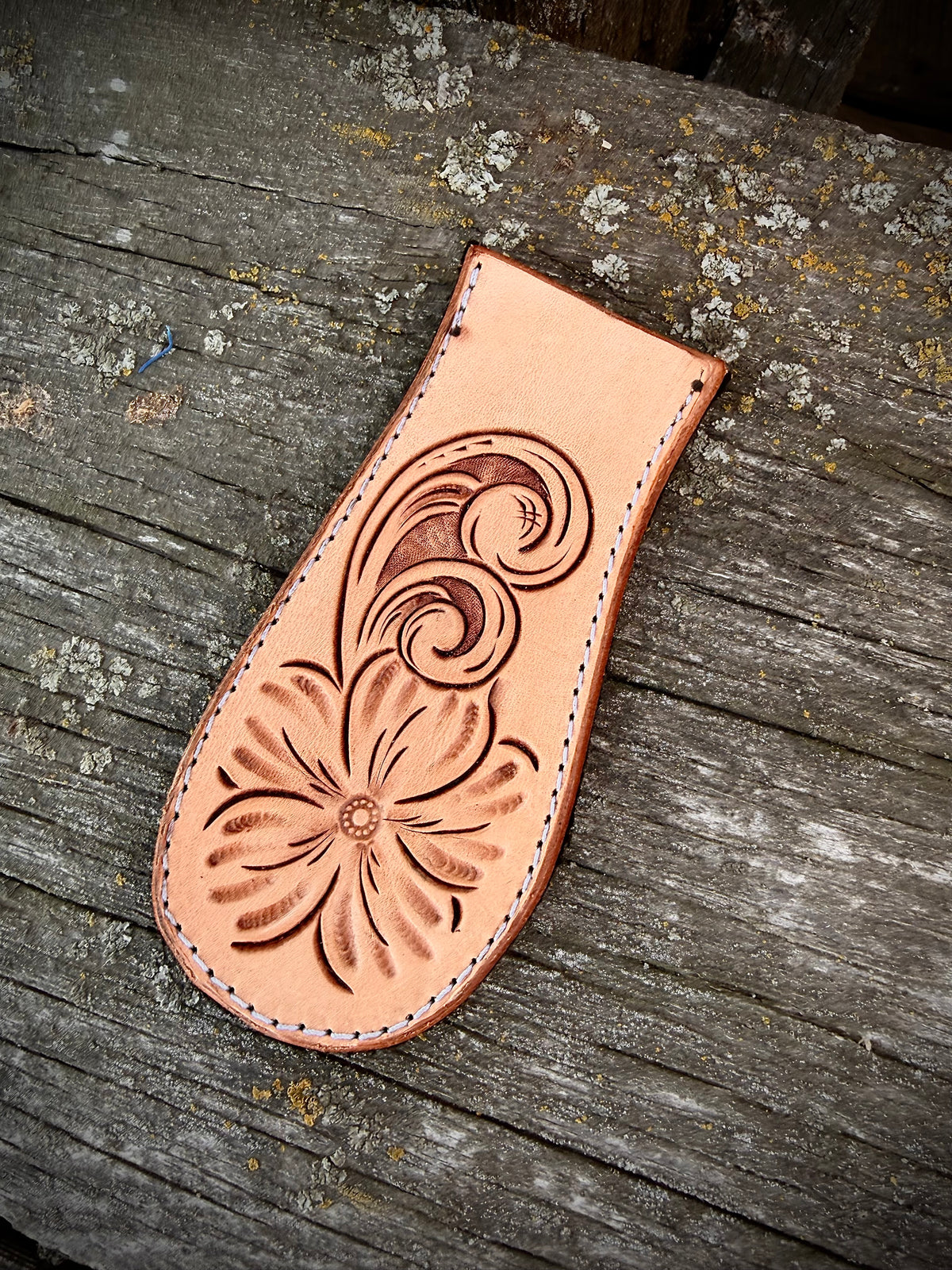 Leather Cast Iron Pan Handle