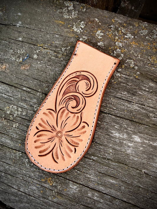 Leather Cast Iron Pan Handle