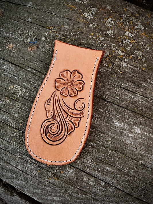 Leather Cast Iron Pan Handle