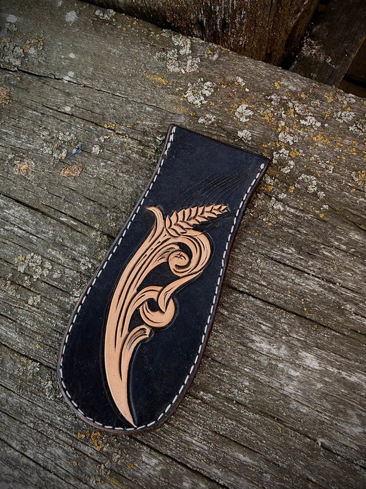 Leather Cast Iron Pan Handle